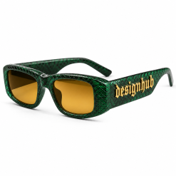 Designhub Bossman Oversized Square Shades — Tortoise Brown