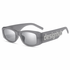 Designhub Cyberpunk Wrap Shield — Red Mirror Polycarbonate